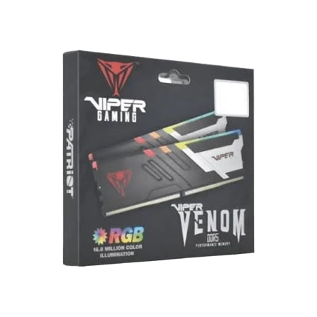 DDR5 32Gb (2x16) 6200MHz Patriot Viper Venom RGB (PVVR532G620C40K) Оперативна пам'ять image 2