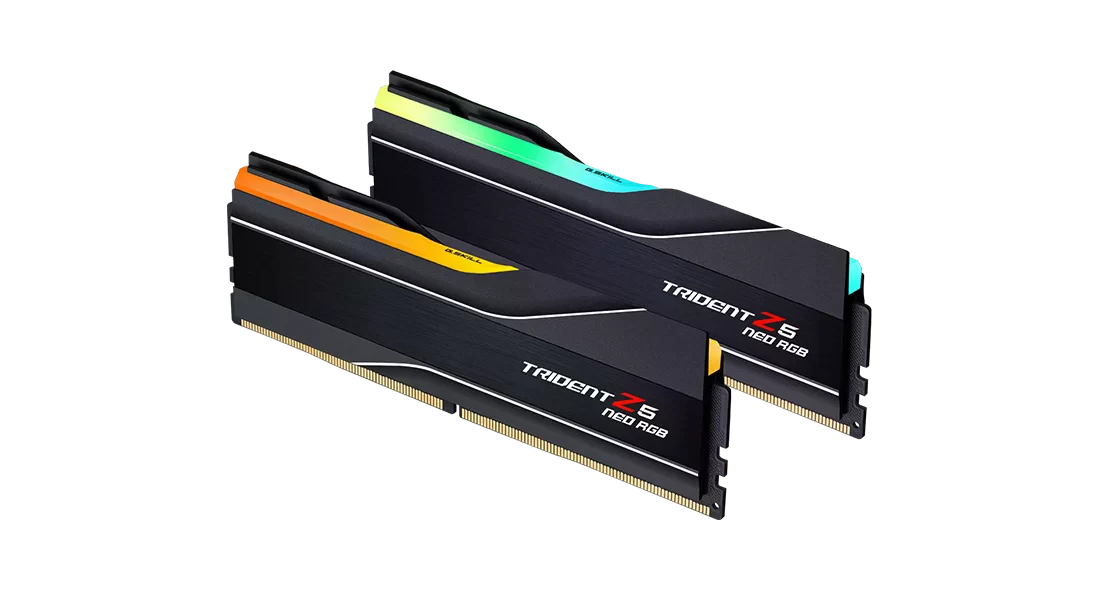 DDR5 32GB (2x16GB) 6000MHz G.Skill Trident Z5 Neo RGB (F5-6000J3038G16GX2-TZ5NR) Оперативна пам'ять image 1