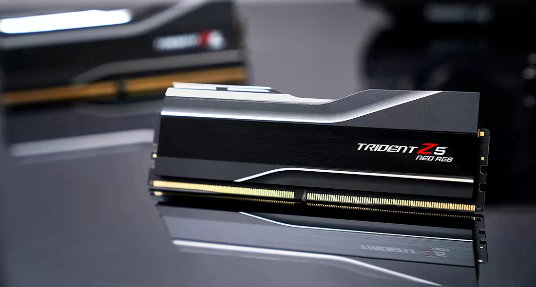 DDR5 32GB (2x16GB) 6000MHz G.Skill Trident Z5 Neo RGB (F5-6000J3038G16GX2-TZ5NR) Оперативна пам'ять image 2