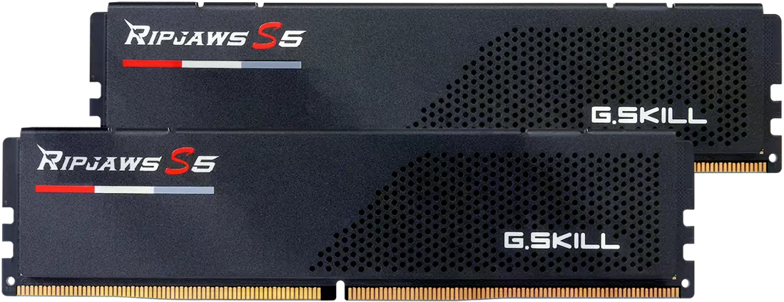 DDR5 48Gb (2x24) 5600MHz G.Skill Ripjaws S5 (F5-5600J4040D24GX2-RS5K) Оперативна пам'ять image 1