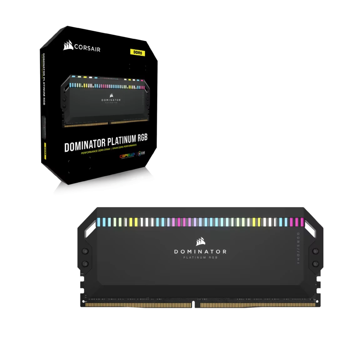 DDR5 64Gb (2x32) 5600MHz Corsair Dominator Platinum RGB AMD EXPO (CMT64GX5M2B5600Z40) Оперативна пам'ять image 2