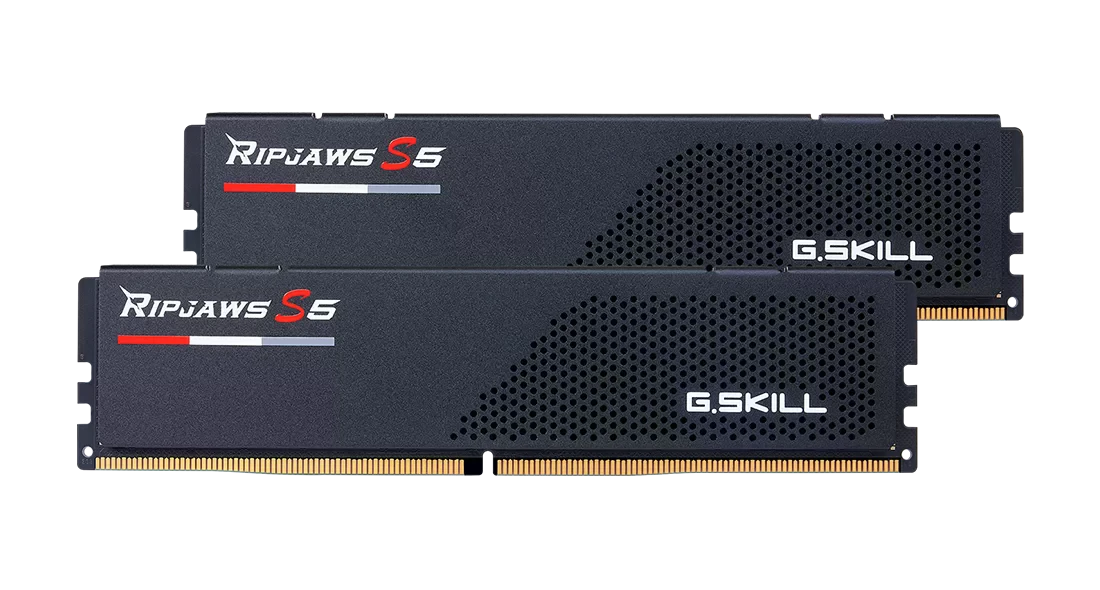 DDR5 64Gb (2x32) 6000Mhz G.Skill Ripjaws S5 Black (F5-6000J3040G32GX2-RS5K) Оперативна пам'ять image 1