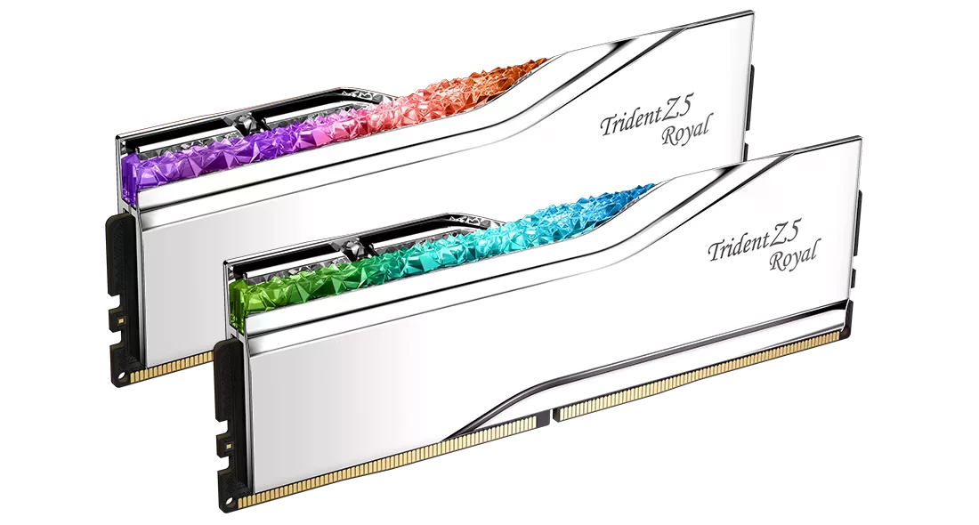 DDR5 96Gb (2x48) 6400MHz G.Skill Trident Z5 Royal (F5-6400J3239F48GX2-TR5S) Оперативна пам'ять image 2