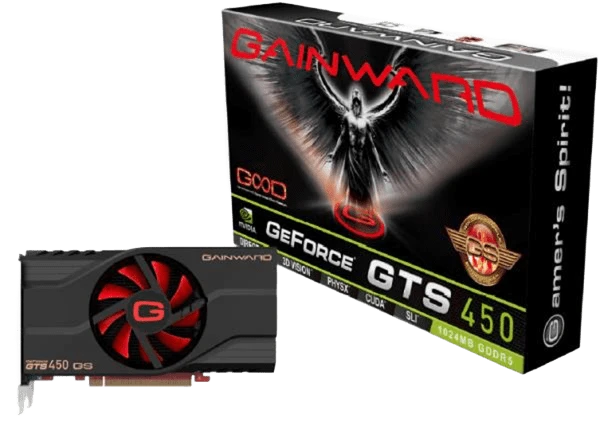 Gainward GTS 450 512MB (4260183361503) Відеокарти image 1