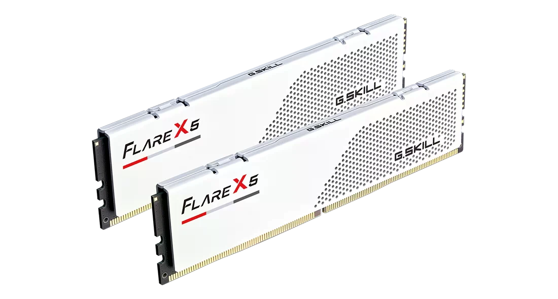 DDR5 64Gb (2x32) 6000MHz G.Skill Flare X5 Matte White (F5-6000J3636F32GX2-FX5W) Оперативна пам'ять image 3