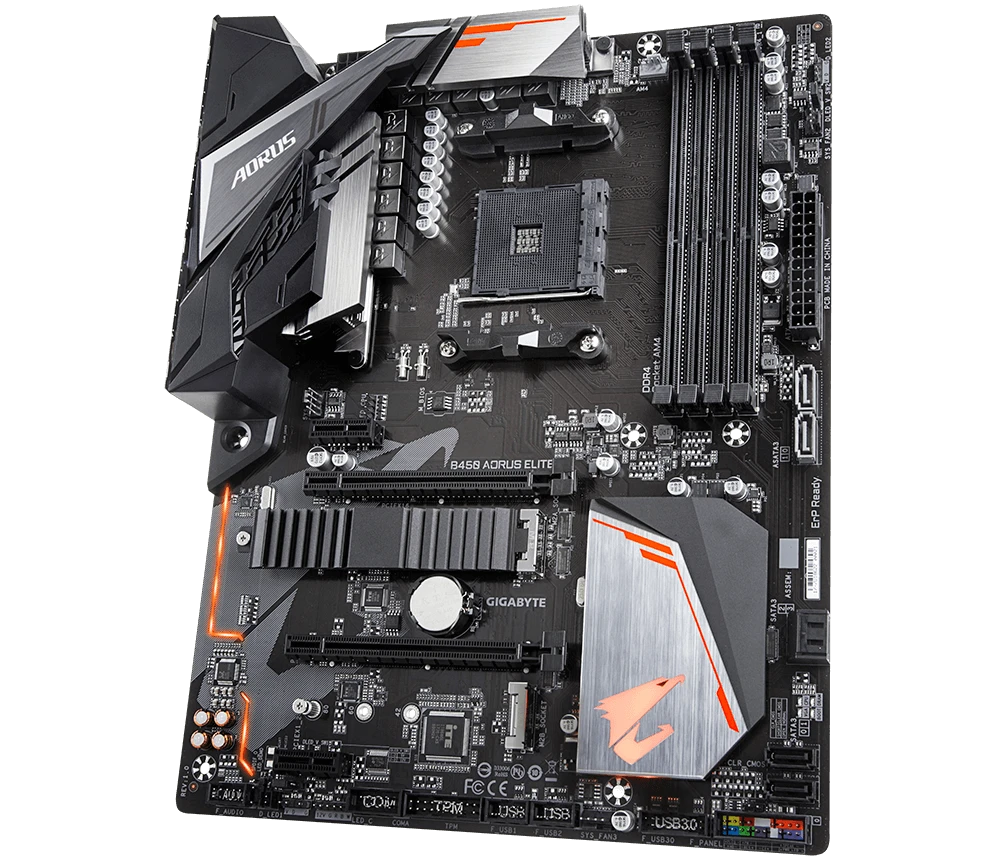 GIGABYTE B450 AORUS ELITE Материнські плати image 3