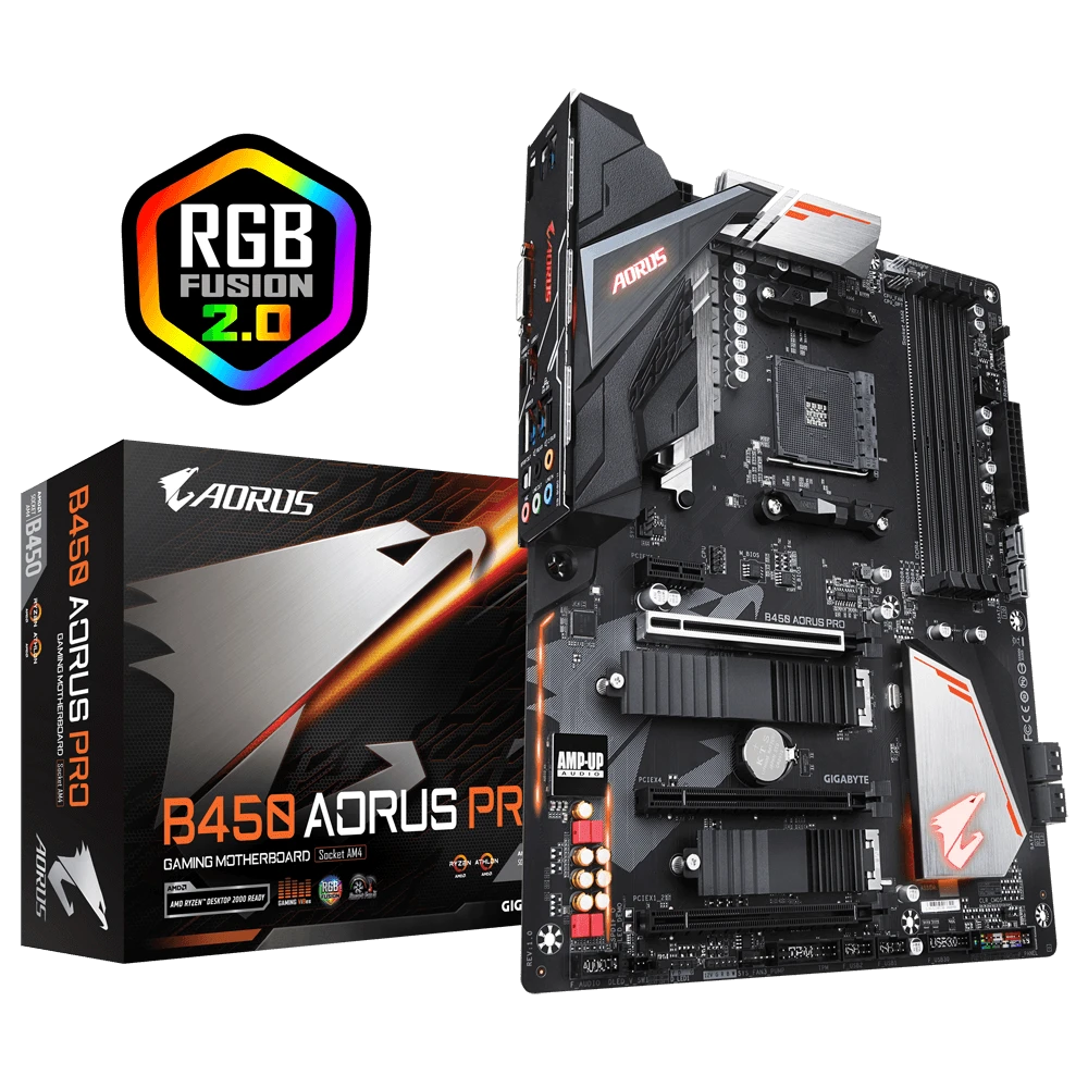 GIGABYTE B450 Aorus Pro Материнські плати image 1