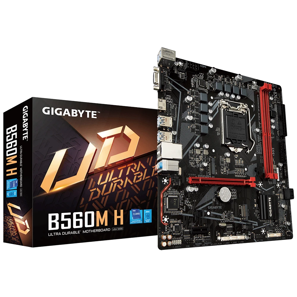 Gigabyte B560M H (s1200, Intel B560, PCI-Ex16) Материнські плати image 1