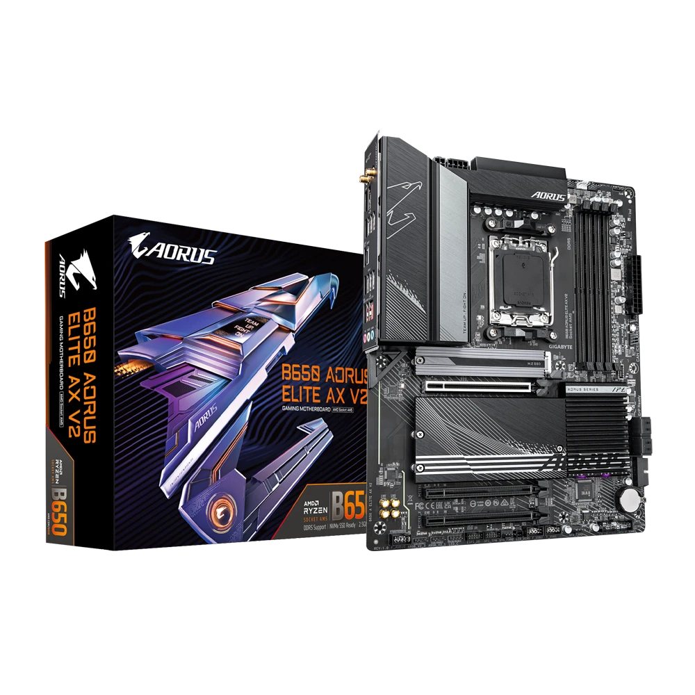 GIGABYTE B650 Aorus Elite AX V2 Материнські плати image 1