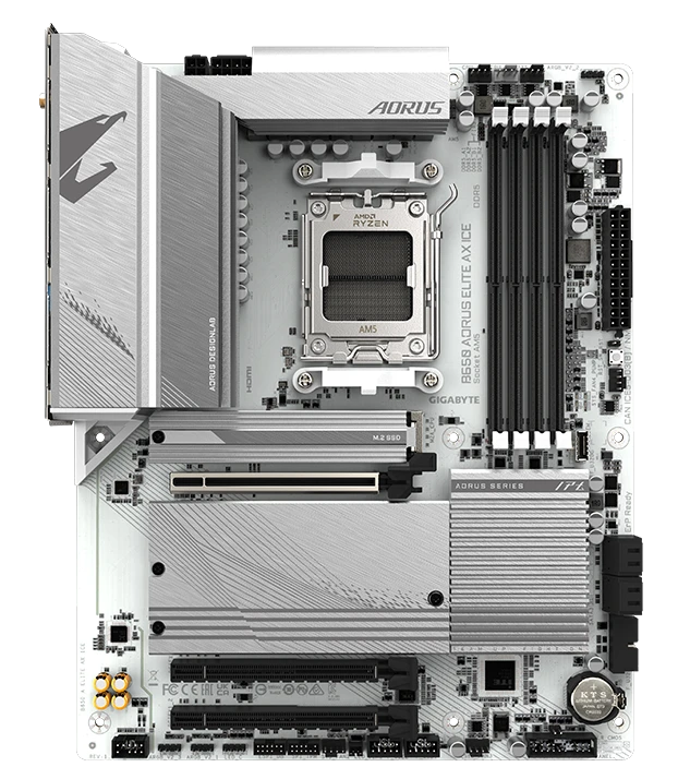 Gigabyte B650E AORUS ELITE X AX ICE Материнські плати image 2