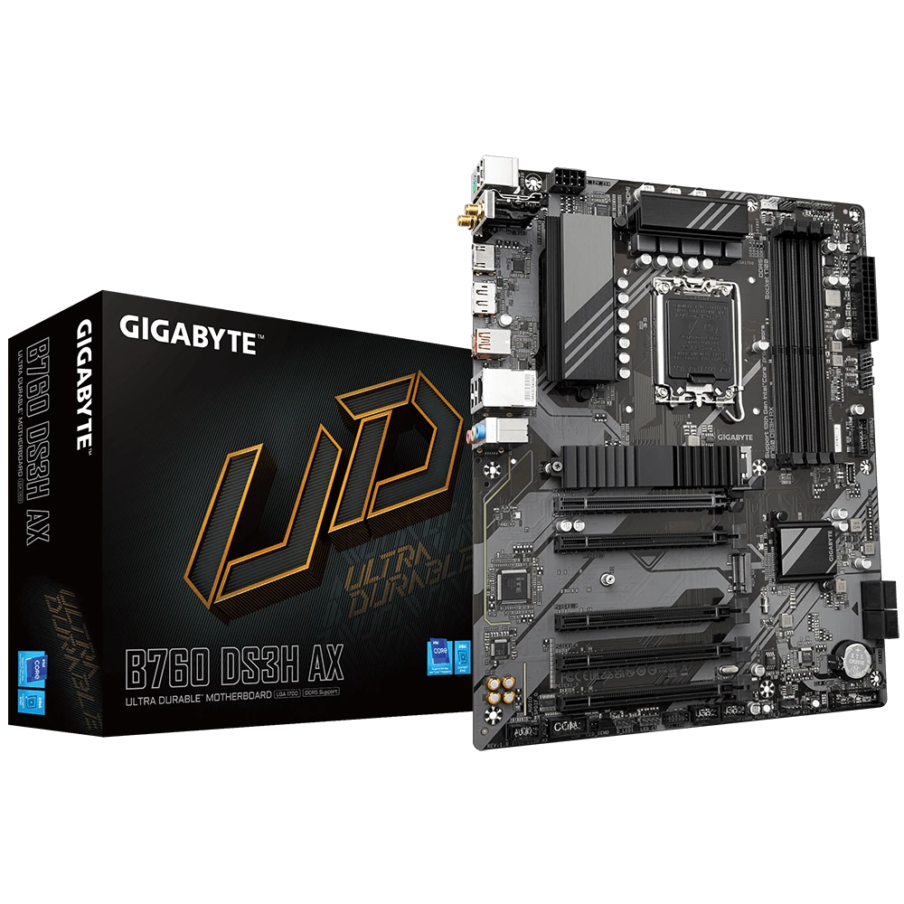 GIGABYTE B760 DS3H AX Материнські плати image 1