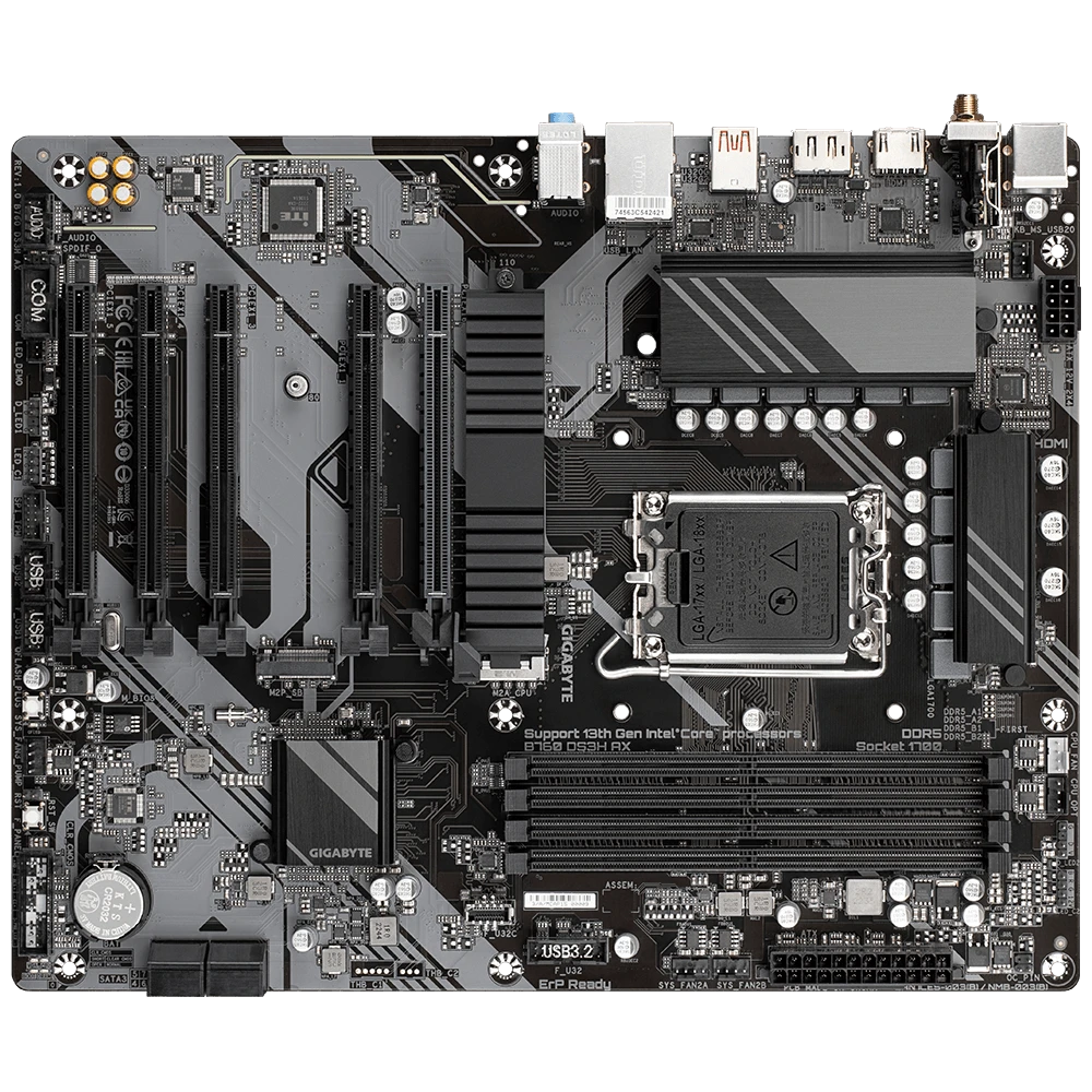 GIGABYTE B760 DS3H AX Материнські плати image 3