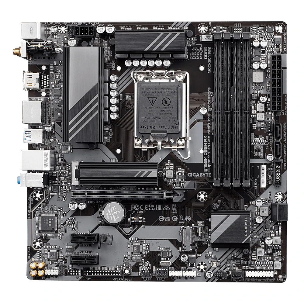 GIGABYTE B760M DS3H AX Материнські плати image 2