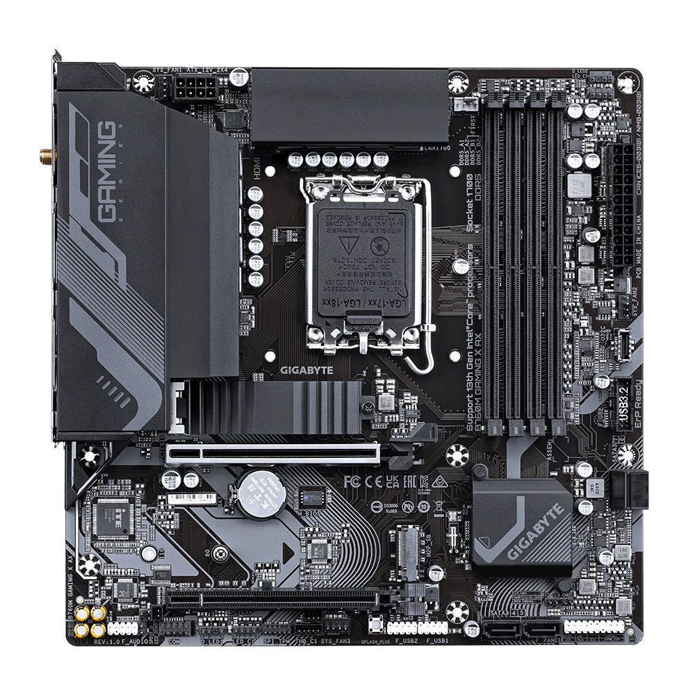 GIGABYTE B760M GAMING X AX Материнські плати image 5
