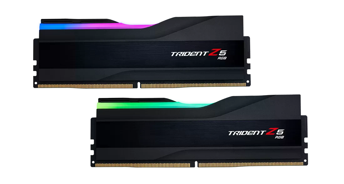 DDR5 64Gb (2x32) 6000Mhz G.Skill Trident Z5 RGB (F5-6000J3636F32GX2-TZ5RK) Оперативна пам'ять image 1