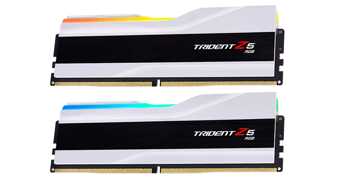 DDR5 64Gb (2x32) 6000MHz G.Skill Trident Z5 RGB White (F5-6000J3636F32GX2-TZ5RW) Оперативна пам'ять image 2