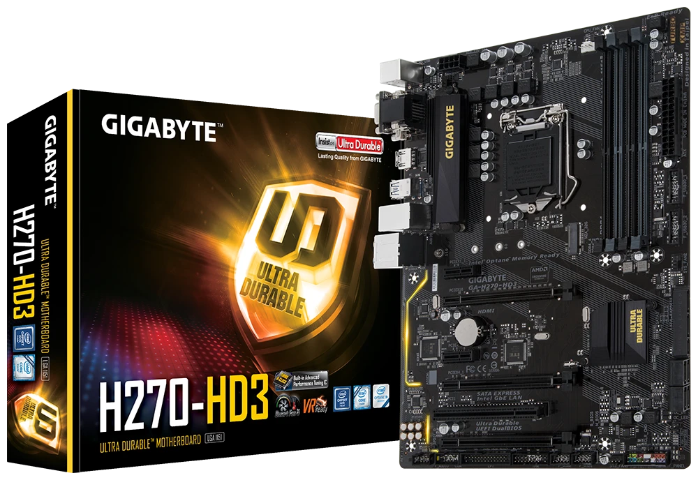 GIGABYTE GA-H270-HD3 Материнські плати image 1