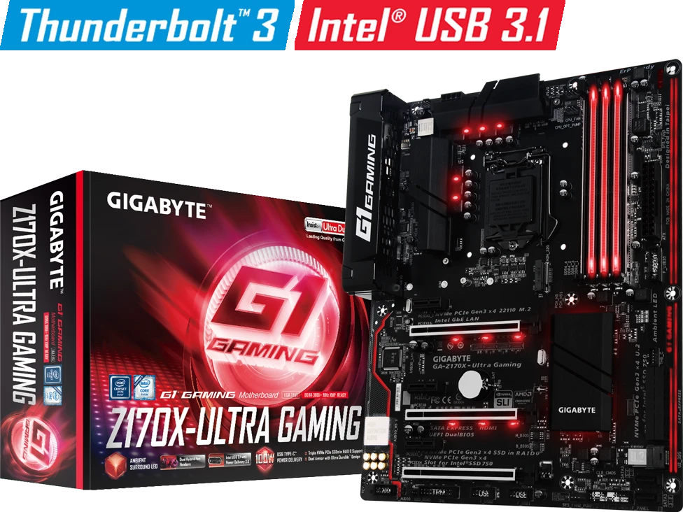 GIGABYTE GA-Z170X-Ultra Gaming Материнські плати image 1