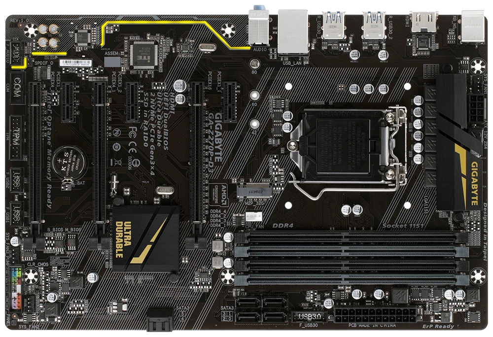 GIGABYTE GA-Z270P-D3 Материнські плати image 4