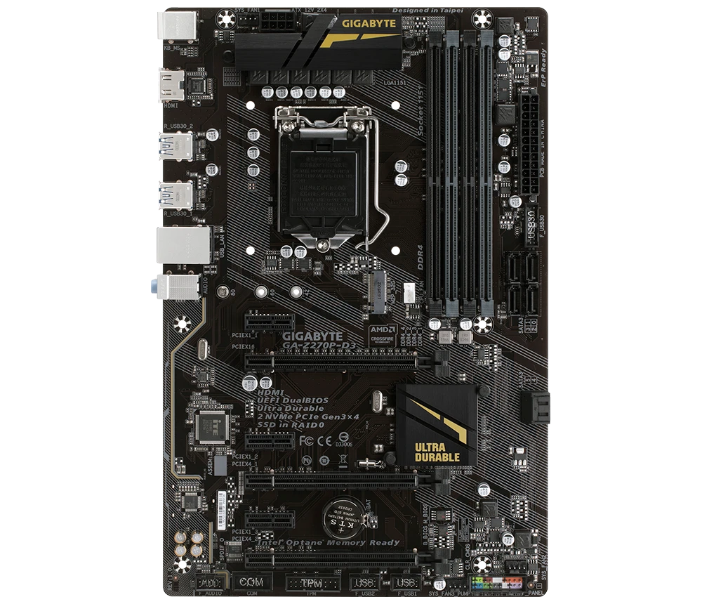 GIGABYTE GA-Z270P-D3 Материнські плати image 3