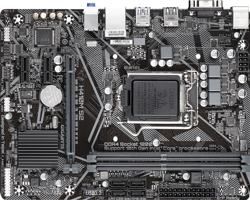 GIGABYTE H410M S2 Материнські плати image 5