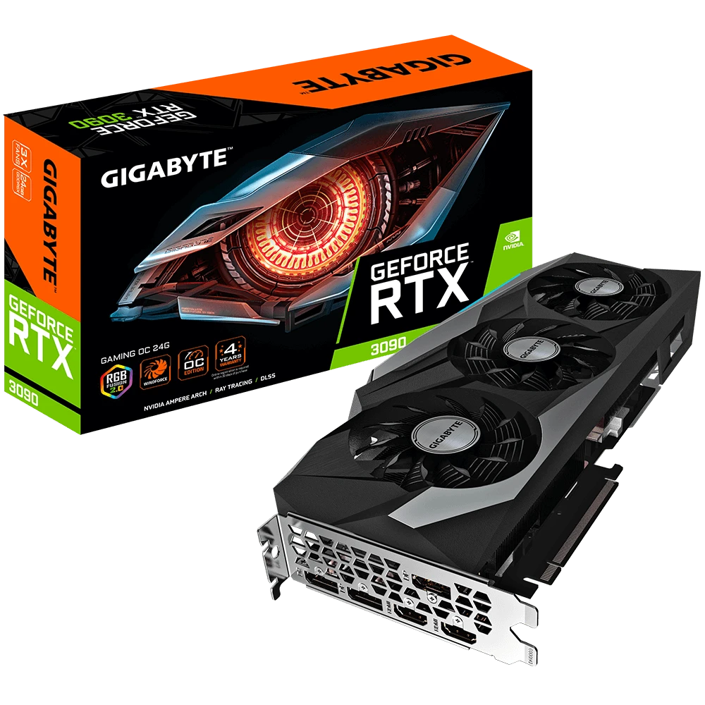 Gigabyte RTX 3090 24G Gaming OC (GV-N3090GAMING OC-24GD) Відеокарти image 1