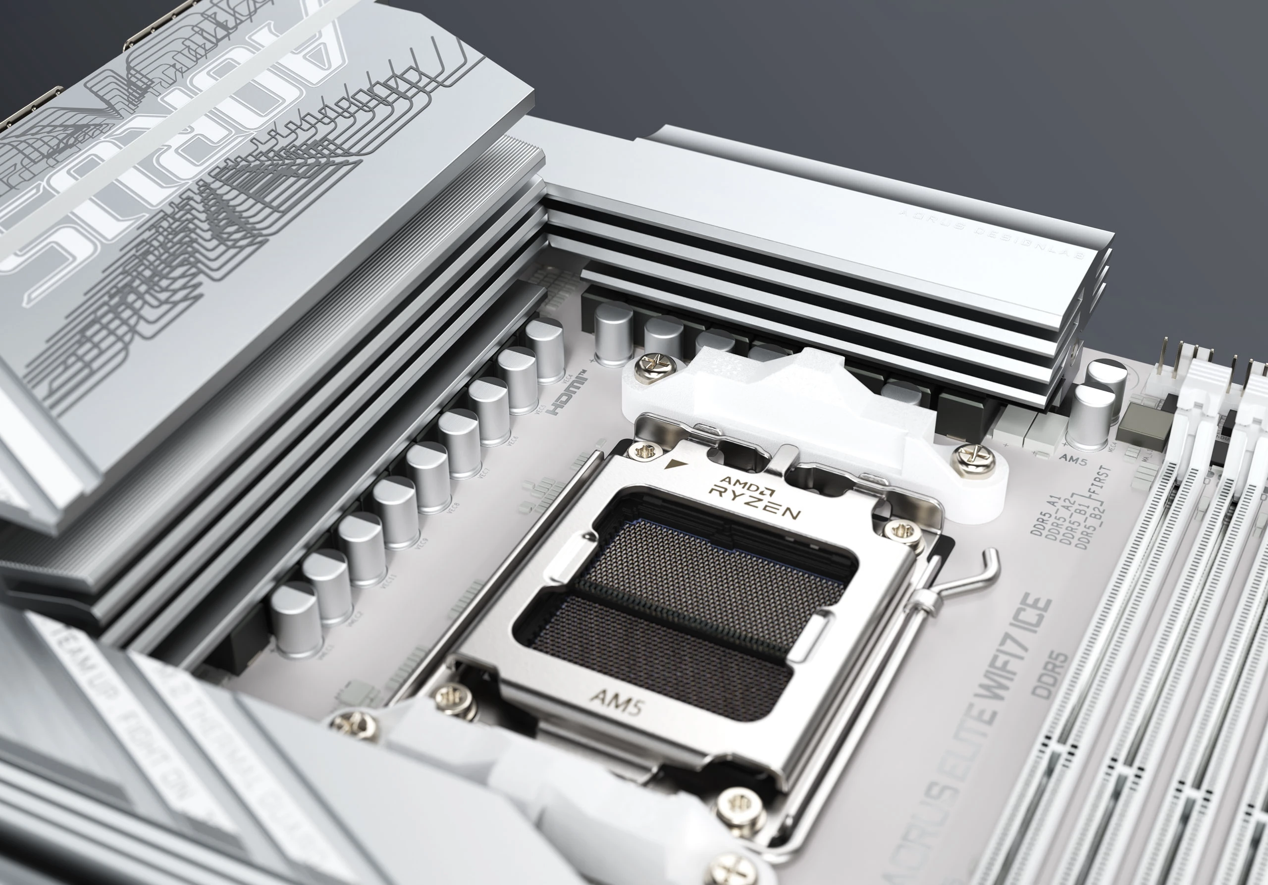 Gigabyte X870 AORUS ELITE WIFI7 ICE Материнські плати image 4