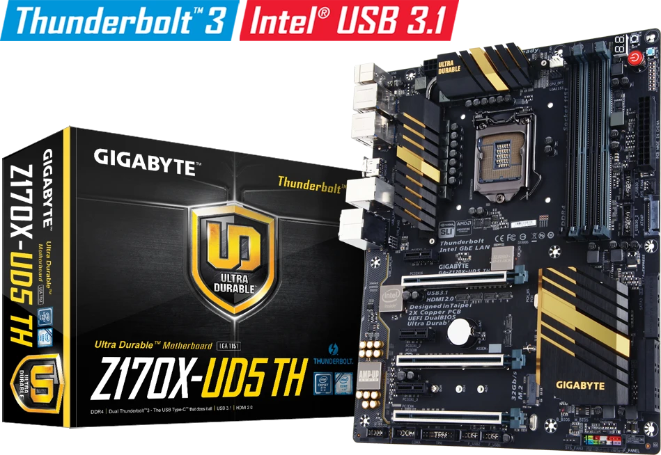 GIGABYTE Z170X (GA-Z170X-UD5) Материнські плати image 1