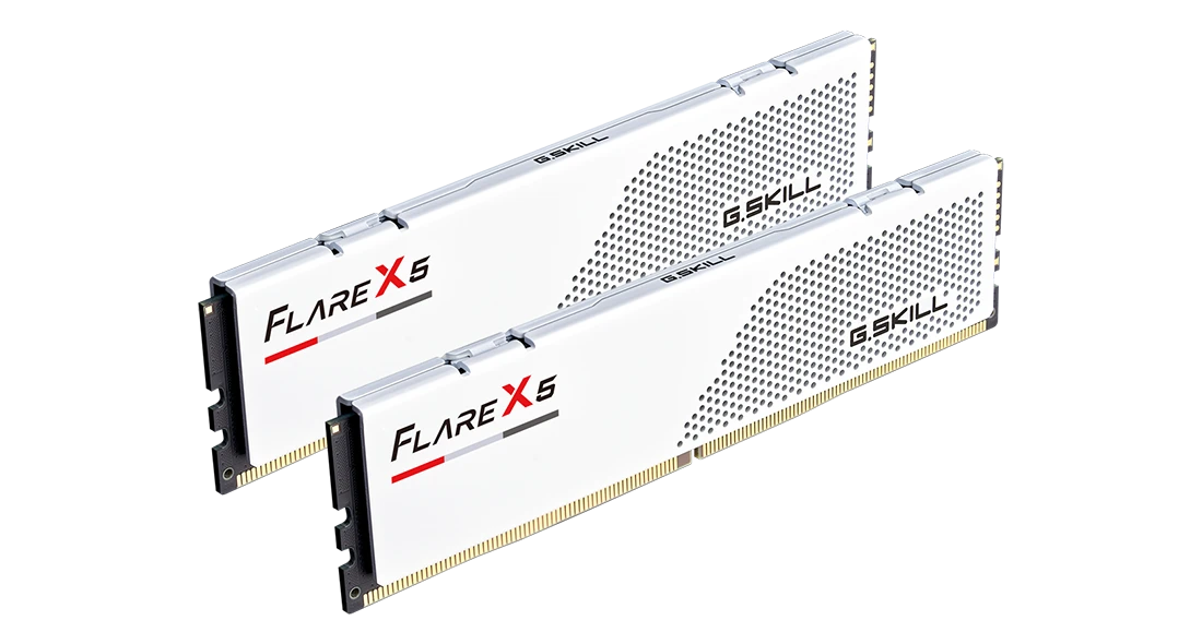 DDR5 96Gb (2x48) 6000Mhz G.Skill Flare X5 White AMD EXPO (F5-6000J3036F48GX2-FX5W) Оперативна пам'ять image 3