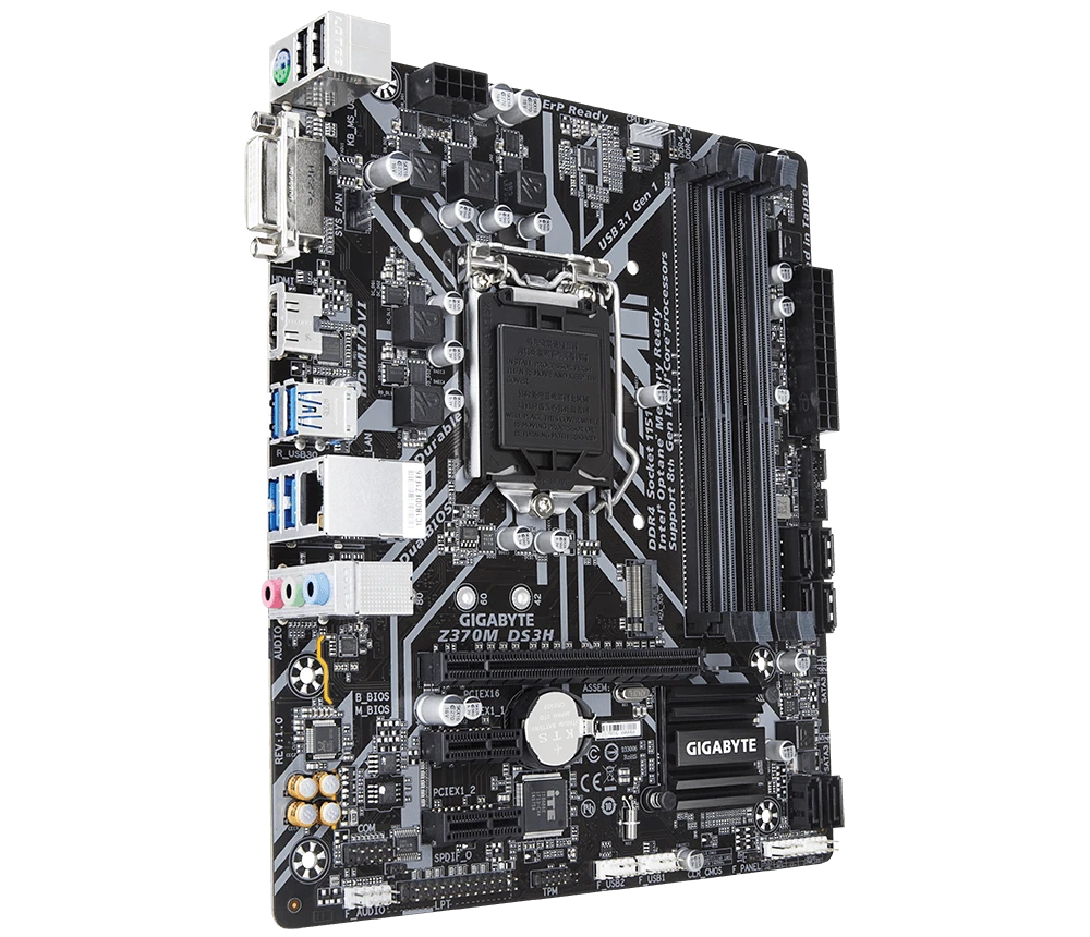 GIGABYTE Z370M DS3H Материнські плати image 3