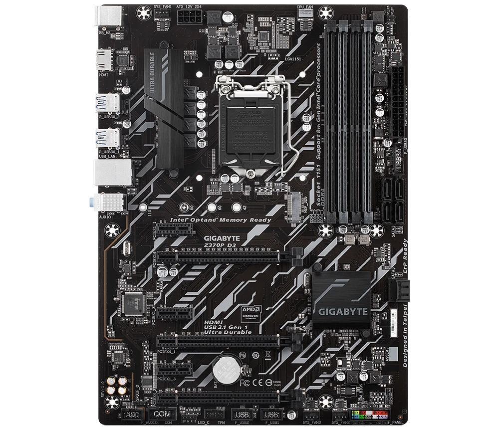 GIGABYTE Z370P D3 Материнські плати image 3