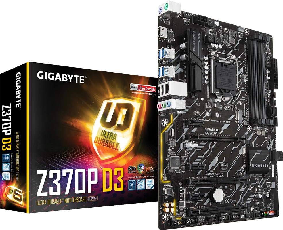 GIGABYTE Z370P D3 Материнські плати image 1