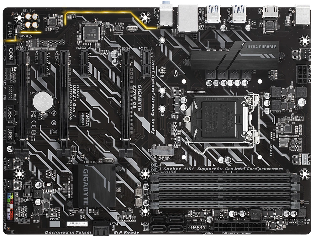 GIGABYTE Z370P D3 Материнські плати image 6