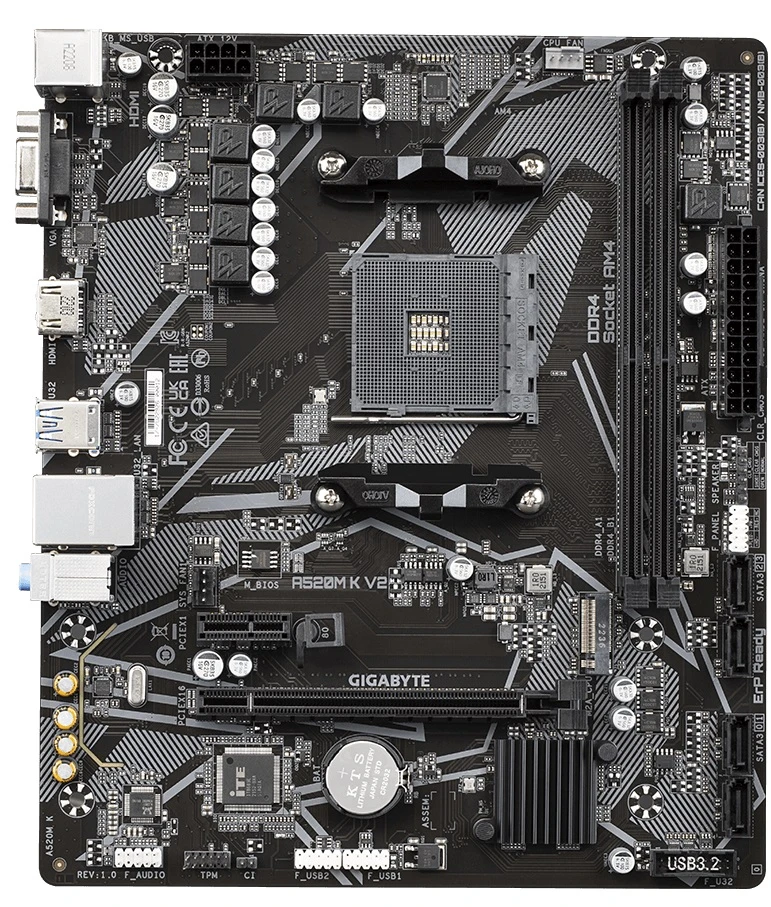 GIGABYTE A520M K V2 Материнські плати image 5