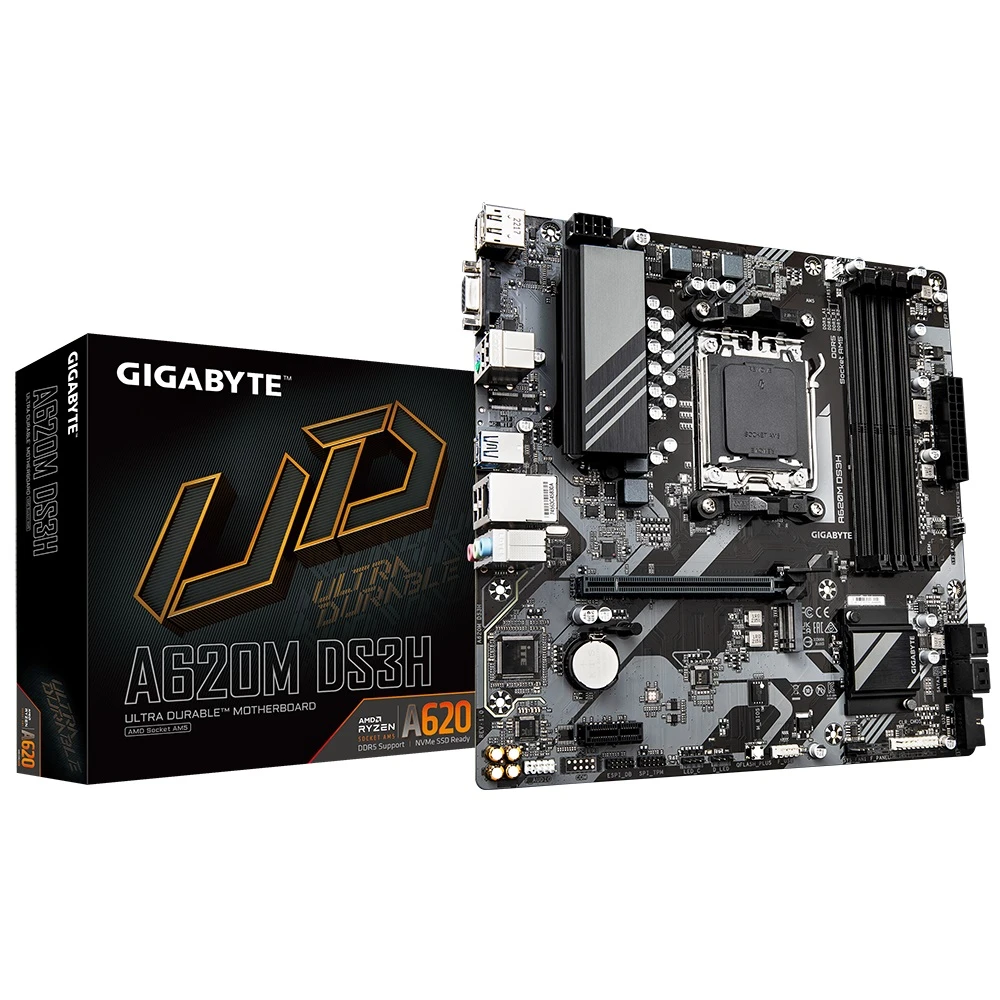 GIGABYTE A620M DS3H Материнські плати image 1