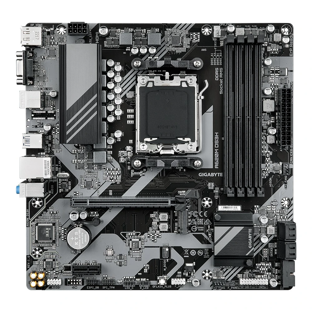 GIGABYTE A620M DS3H Материнські плати image 4