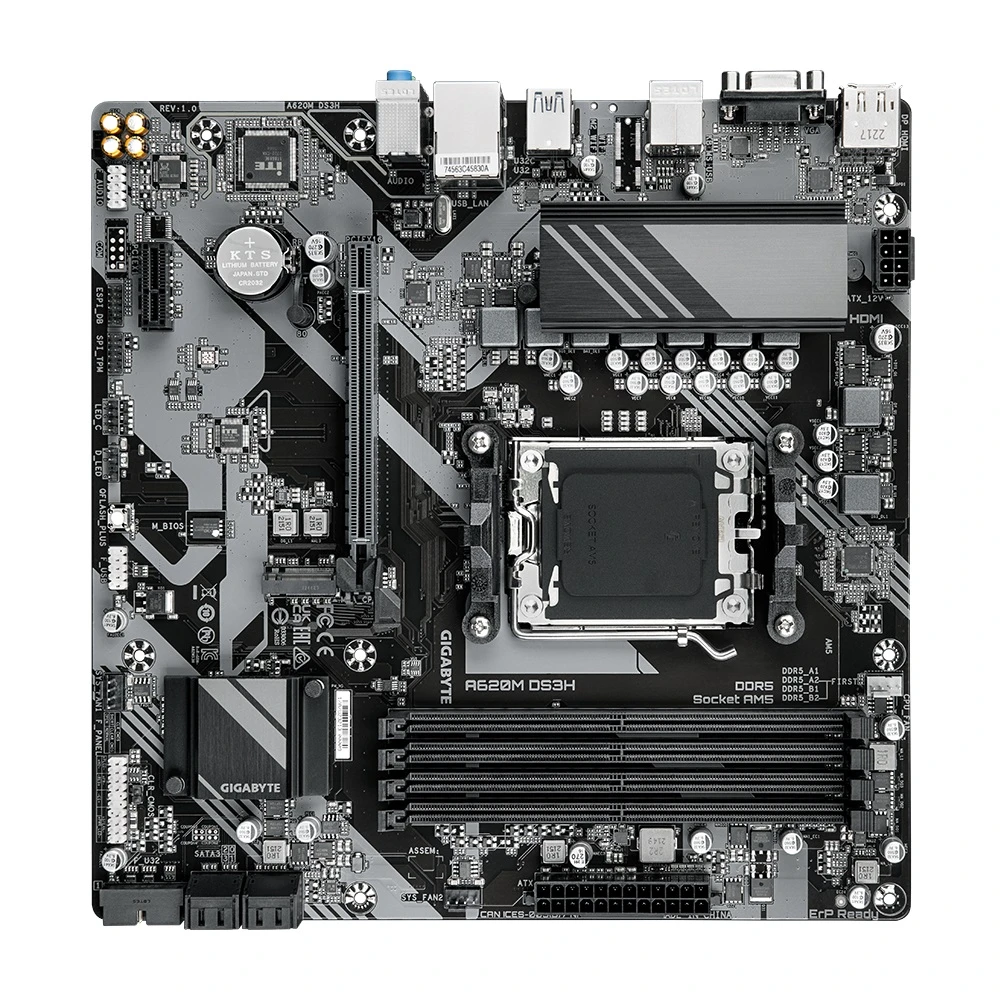 GIGABYTE A620M DS3H Материнські плати image 2
