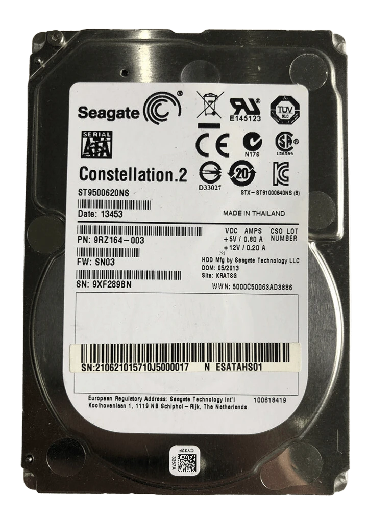 HDD 2.5 500Gb Seagate Constellation (ST9500620NS) Накопичувачі image 1
