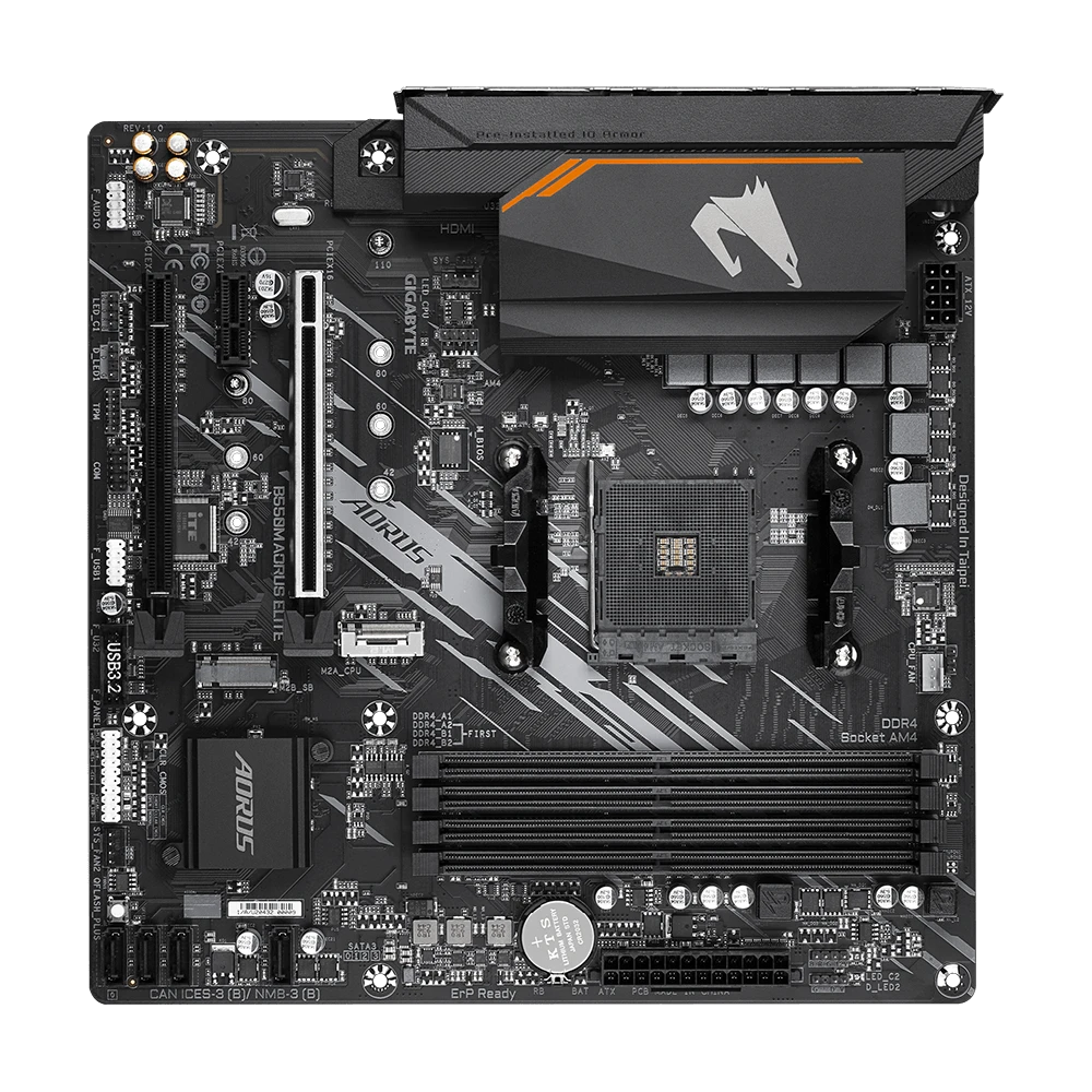 GIGABYTE B550M AORUS ELITE Материнські плати image 3