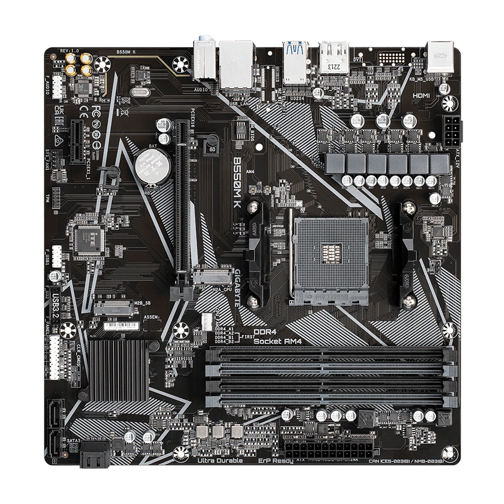 GIGABYTE B550M K Материнські плати image 4