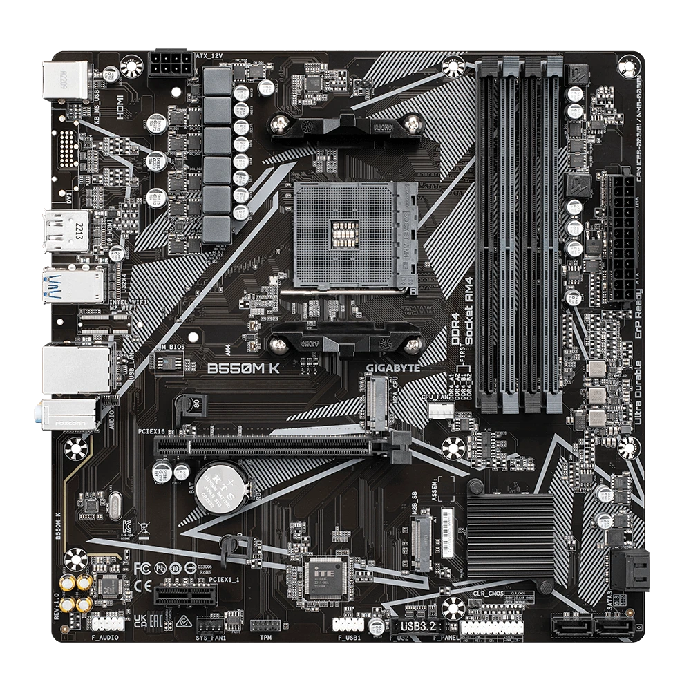 GIGABYTE B550M K Материнські плати image 2