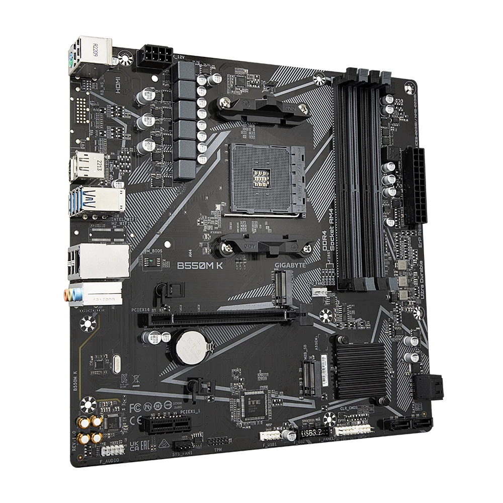 GIGABYTE B550M K Материнські плати image 5