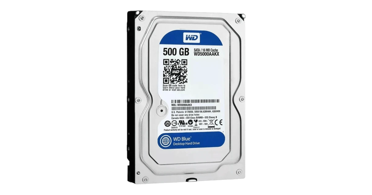 HDD 3.5 500Gb WD Blue (WD5000AAKX) Накопичувачі image 1