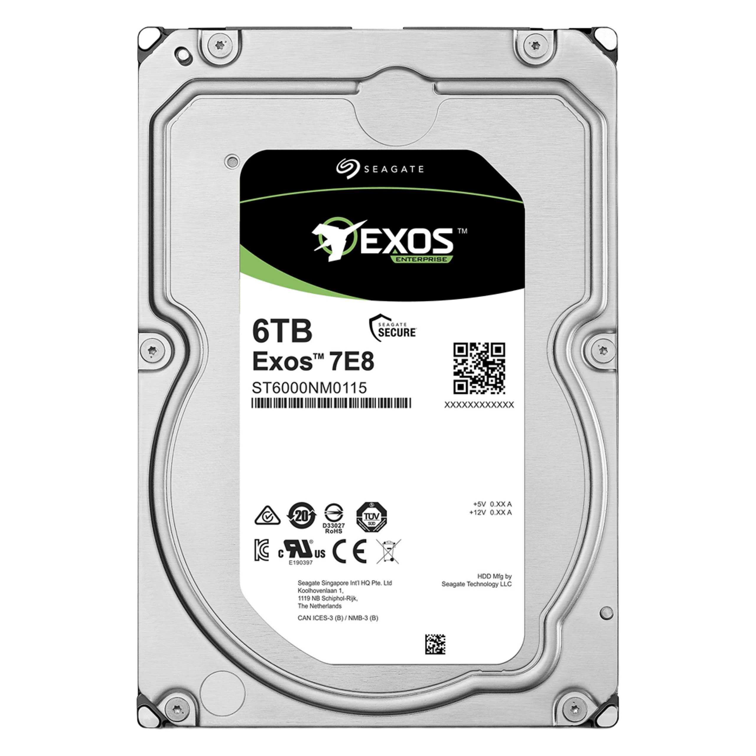 HDD 3.5 6Tb Seagate Exos 7E8 (ST6000NM0115) Накопичувачі image 1