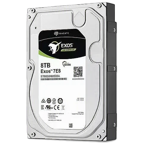 HDD 3.5 8Tb Seagate Exos 7E8  (ST8000NM000A) Накопичувачі image 1