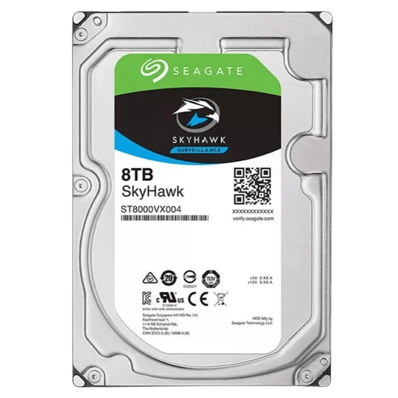 HDD 3.5 8Tb Seagate SkyHawk (ST8000VX004) Накопичувачі image 1