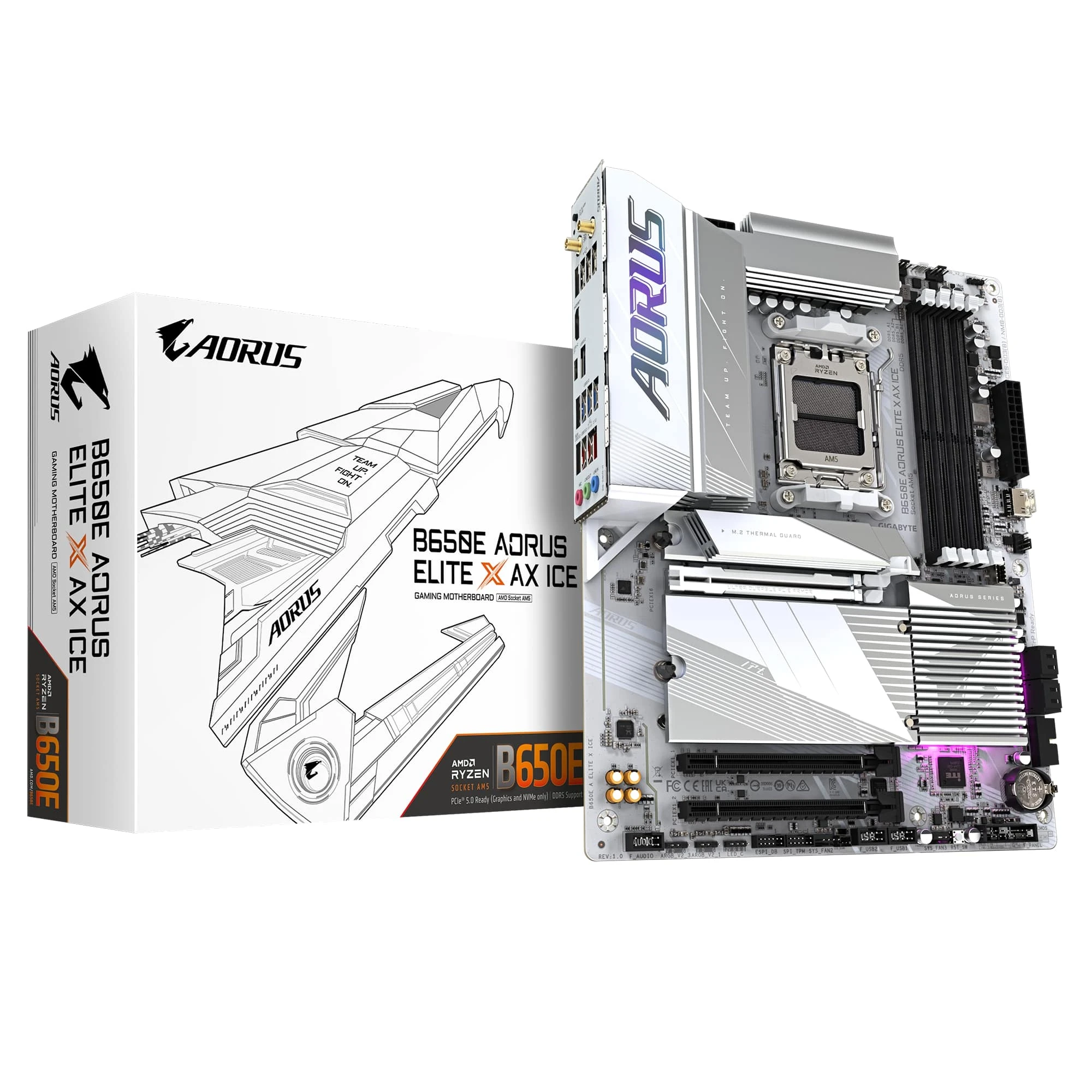 GIGABYTE B650E AORUS ELITE X ICE Материнські плати image 4