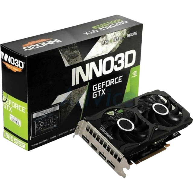 Inno3D GTX 1650 4GB Twin X2 (N16502-04D6X-1720VA30) Відеокарти image 1