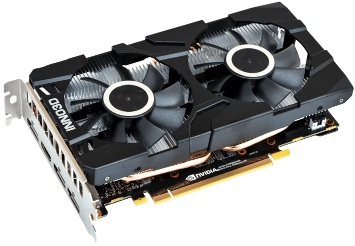 Inno3D GTX 1650 4GB Twin X2 (N16502-04D6X-1720VA30) Відеокарти image 3