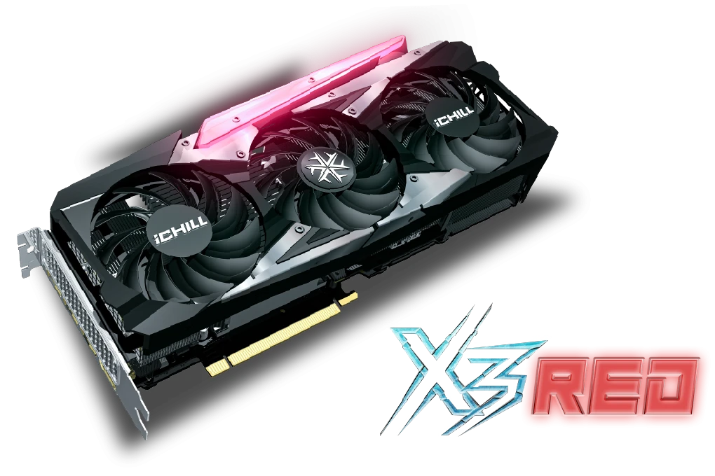 Inno3D RTX 3060 12Gb Ichill X3 RED (C30603-12D6X-1671VA39A) Відеокарти image 2